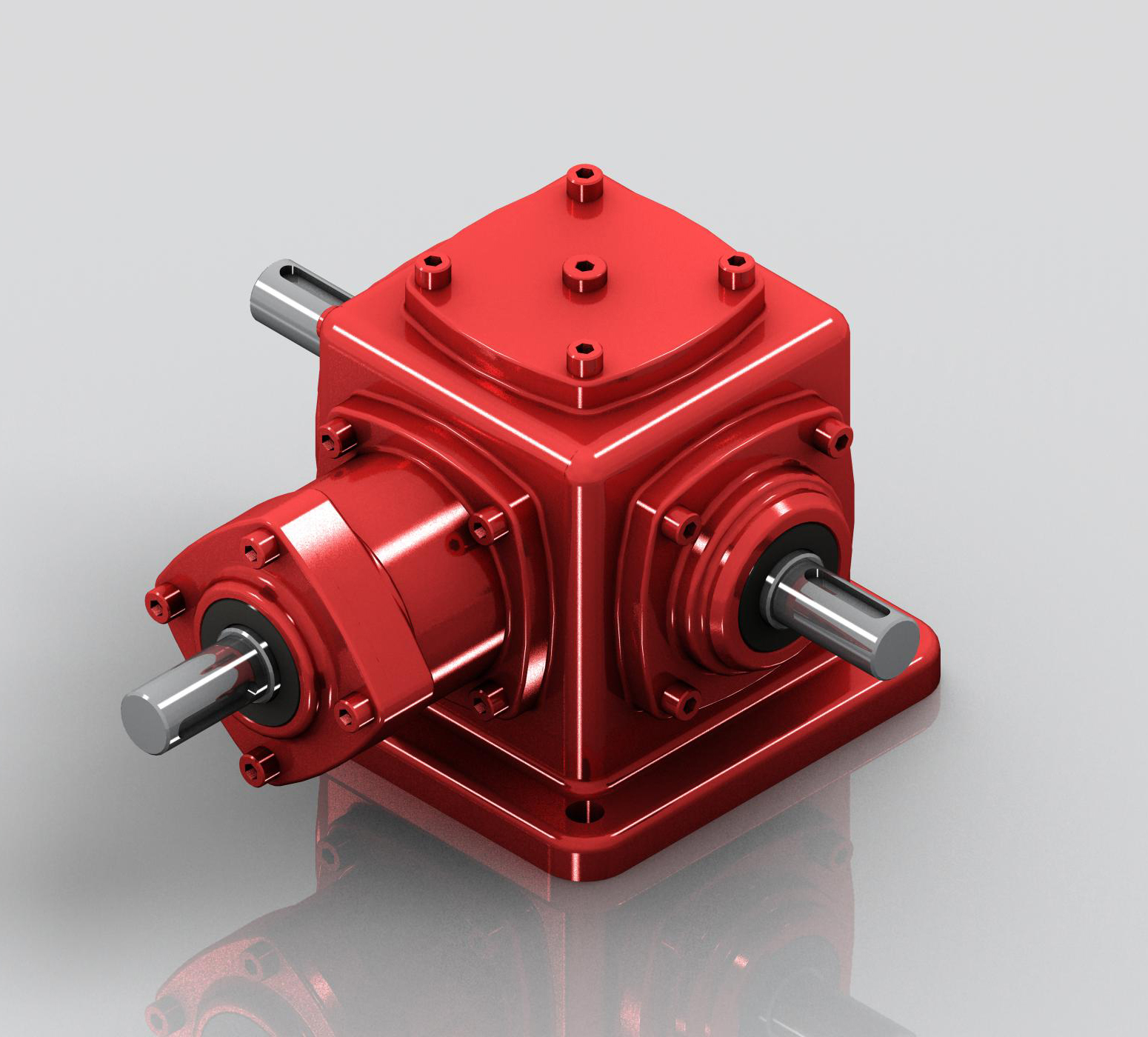 T系列螺旋錐齒輪轉向箱